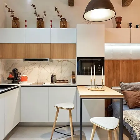 In The Center Of Next To The Apartment